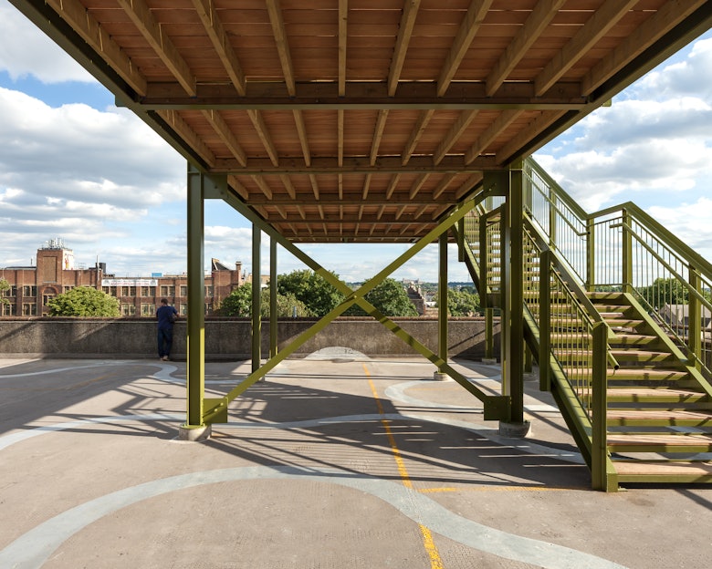 London Rooftop, Factory, Warehouse